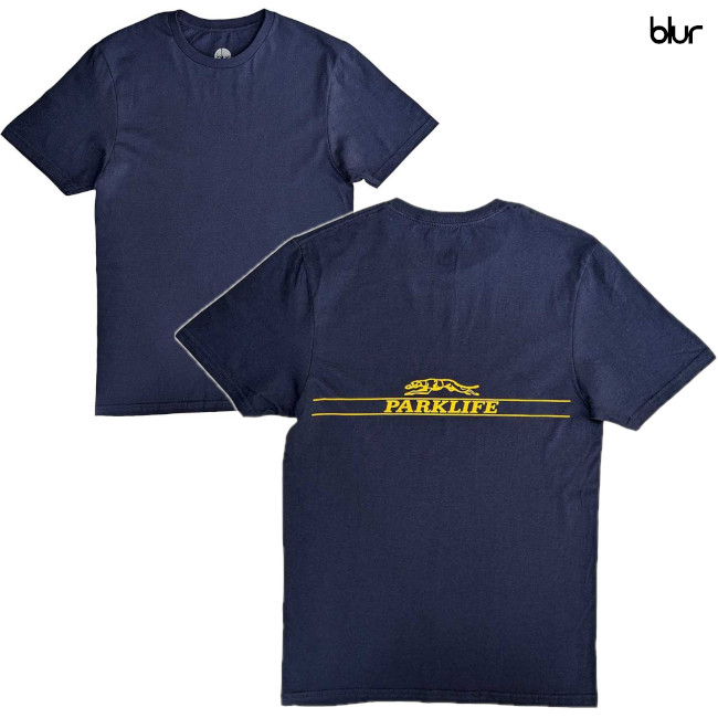 Blur / ブラー - Parklife Tシャツ (ネイビー) | Tシャツ