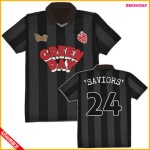【48時間限定】Green Day / グリーン・デイ - Saviors サッカージャージ (グレーxブラック)