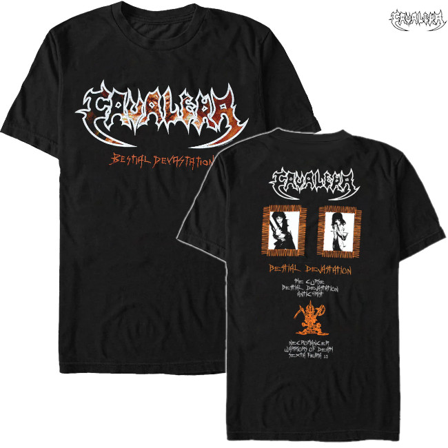 Cavalera / カヴァレラ - Bestial Devastation Tシャツ (ブラック