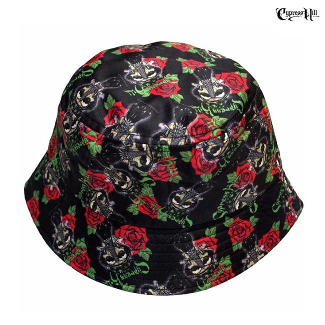Cypress Hill / ץ쥹ҥ - Skulls & Roses Pattern ʥåȥϥå (֥å)