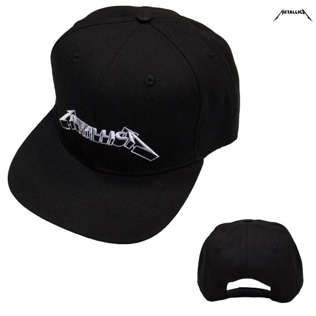 Metallica / �᥿�ꥫ - 3D Logo ���ʥåץХå�����åסʥ֥�å���