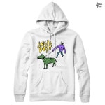 Angel Du$t / エンジェル・ダスト - Dogwalker プルオーバーパーカー(ホワイト)