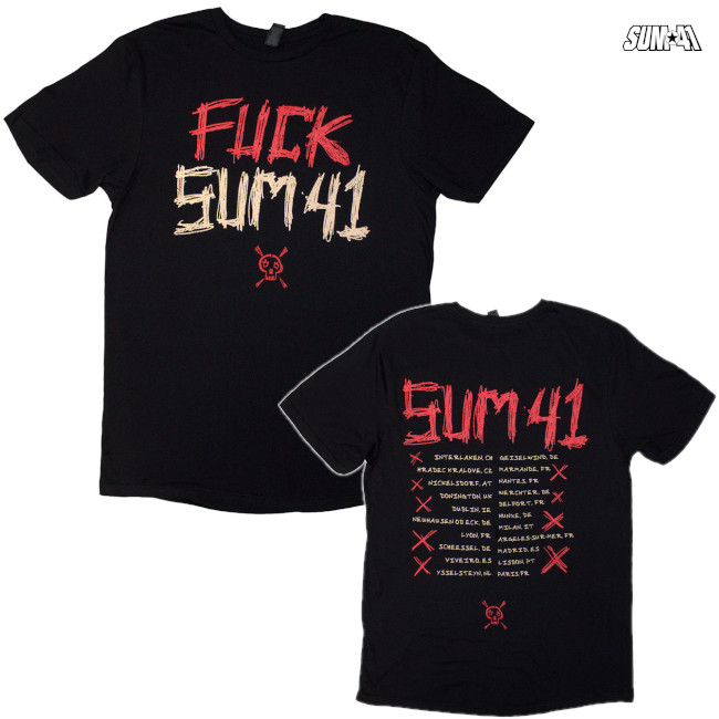 SUM 41 / ࡦեƥ - 24 Fuck Sum T (֥å)