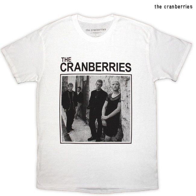 The Cranberries / クランベリーズ - Square Photo Tシャツ (ホワイト 