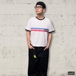 【即納】Oasis / オアシス - 1996 Tour Horizontal リンガーTシャツ(ホワイト)