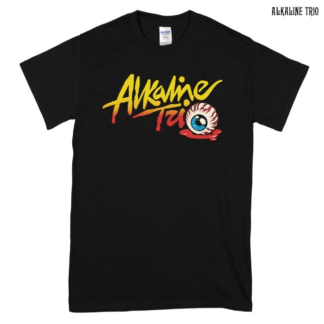 Alkaline Trio / ���륫�饤�󡦥ȥꥪ - Slasher Eye T�����(�֥�å�)