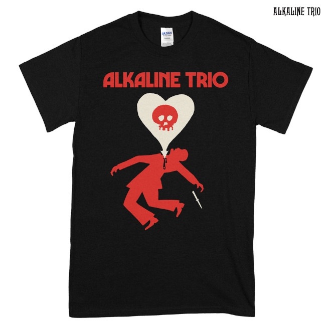 Alkaline Trio / ���륫�饤�󡦥ȥꥪ - Heart Attack T�����(�֥�å�)