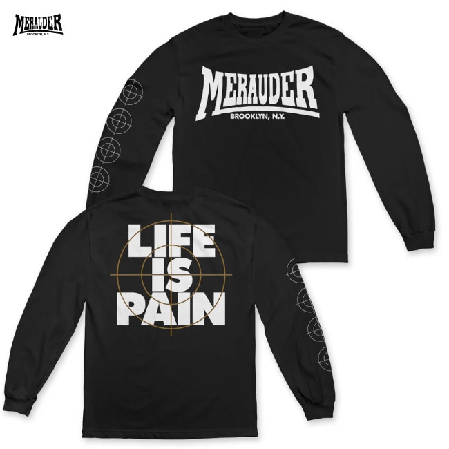 Merauder /メラウダー - Life is Pain Demo プロングスリーブシャツ