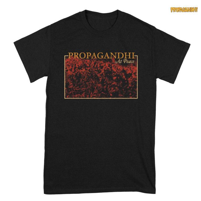 Propagandhi /�ץ��ѥ���ǥ� - At Peace Album T����� (�֥�å�)