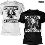 Corrosion Of Conformity (COC) / コロージョン・オブ・コンフォーミティ - SKULL LOGO 1 Tシャツ(2色展開)