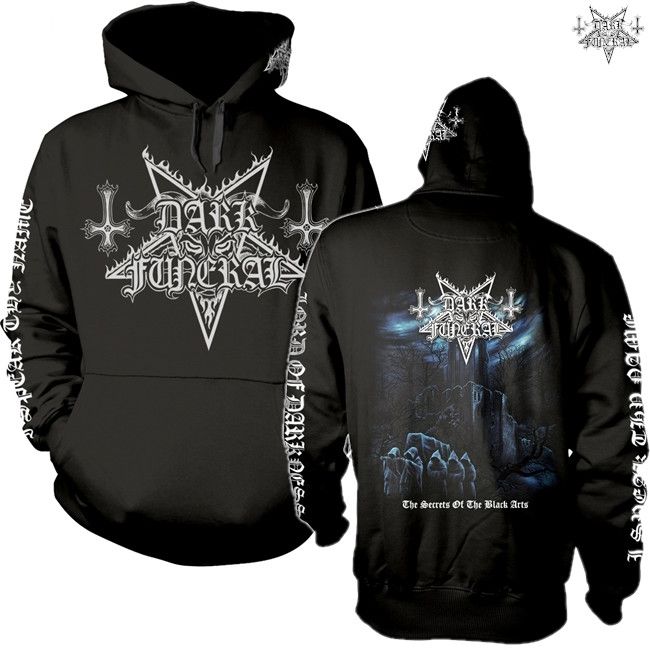 Official Dark Funeral 'Secrets Of The Black Arts' Band T-Shirt - Unisex Cotton Tee