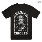 Russian Circles / ロシアン・サークルズ - Flower Tシャツ(ブラック)