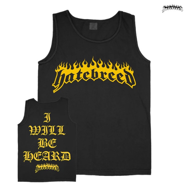 Hatebreed /ヘイトブリード - I WIll Be Heard タンクトップ