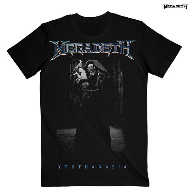 Megadeth / メガデス - Youthanasia The Broker Tシャツ (ブラック