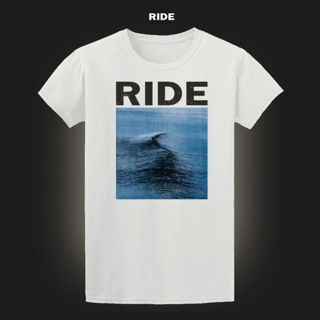 RIDE official nowhere バンドTシャツ ライド マイブラ RIDE / ライド - Nowhere Tシャツ(ホワイト) | バンド名