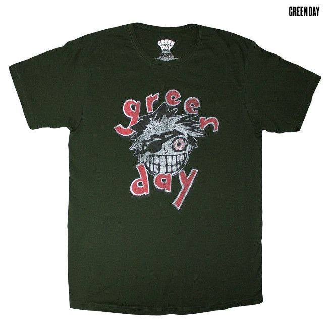 Green Day / ���꡼�󡦥ǥ� -  Eye Patch T�����(���꡼��)