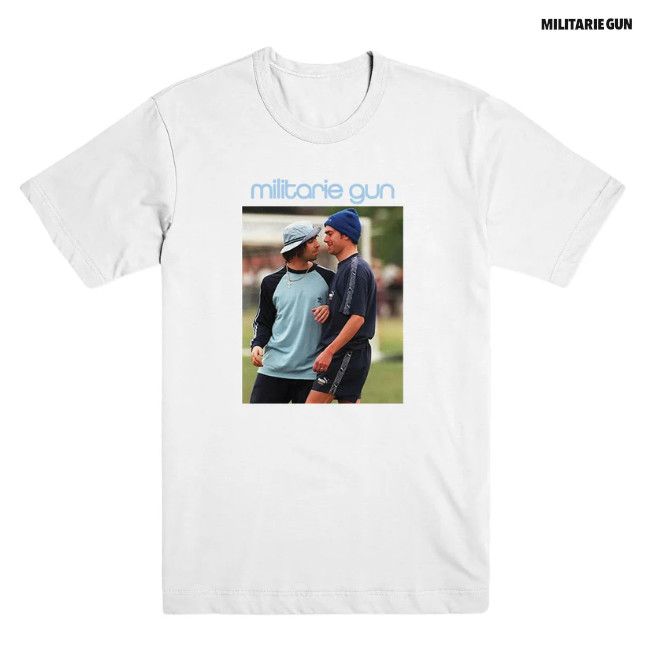 Militarie Gun / ミリタリー・ガン - Blur Tシャツ (ホワイト)※2週間限定