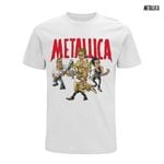 Metallica / メタリカ - Load Chavez Cartoon Tシャツ (ホワイト)