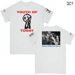 Youth Of Today / ユース・オブ・トゥデイ - Break Down The Walls REV Tシャツ(ホワイト)