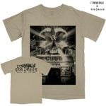 Converge / コンヴァージ x Coalesce / コウアレス - Live at CBGBs: Dove Tシャツ(サンド)※2週間限定
