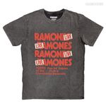 Ramones / ラモーンズ - Concert Tシャツ (チャコールグレー)