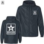 Revelation Records / レヴェレーション・レコード - Logo ライトウェイト・ウィンドブレーカー (ネイビー) 