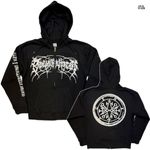 Bring Me The Horizon / ブリング・ミー・ザ・ホライズン - Metal Logo Genxsis ジップアップパーカー (ブラック)