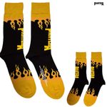 Pantera / パンテラ - Flame ソックス・靴下(ブラック)