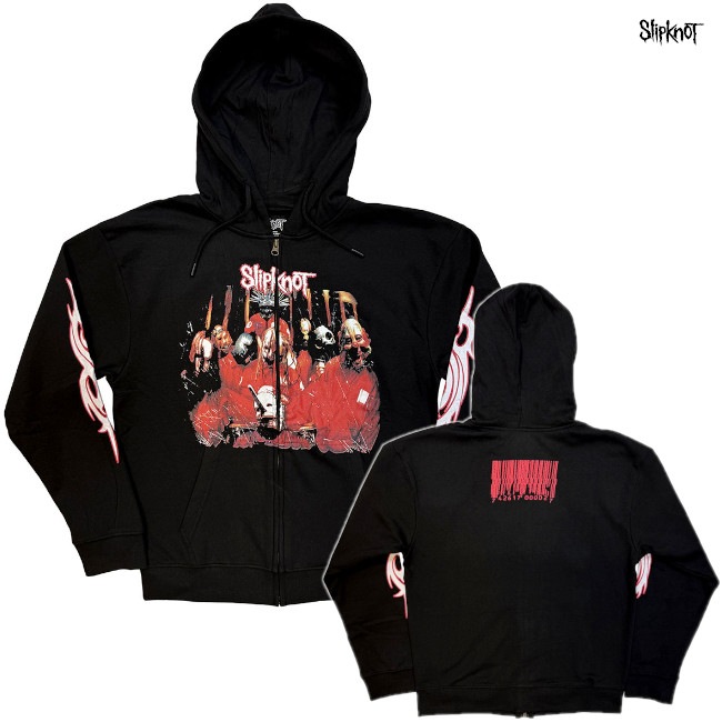 レア Slipknot スリップノット ジップアップパーカー メタル ヘビメタ Slipknot / スリップノット - Spit It Out ジップアップパーカー