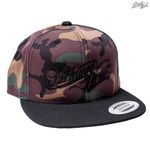 Parkway Drive / パークウェイ・ドライブ - Horizontal Logo スナップバック・キャップ (迷彩)