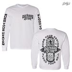 Parkway Drive / パークウェイ・ドライブ - Burn Your Heaven ロングスリーブシャツ (ホワイト)