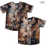 Parkway Drive / パークウェイ・ドライブ - Reverence ベースボールジャージー (総柄)