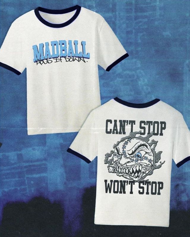 【1週間限定】MADBALL / マッドボール - CSWS リンガー Tシャツ(ホワイト)※10月08日(水曜)夜9時まで