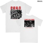 Planet On A Chain / プラネット・オン・ア・チェイン - Ritual Routine Tシャツ(ホワイト)