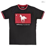 【即納】Deftones / デフトーンズ - STAR & PONY リンガーTシャツ(ブラック)
