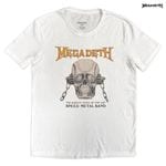 Megadeth / メガデス - Speed Metal Tシャツ (ホワイト)