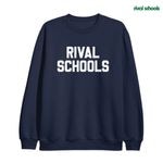 Rival Schools / ライヴァル・スクールズ - College クルーネック・スウェットシャツ・トレーナー (ネイビー)