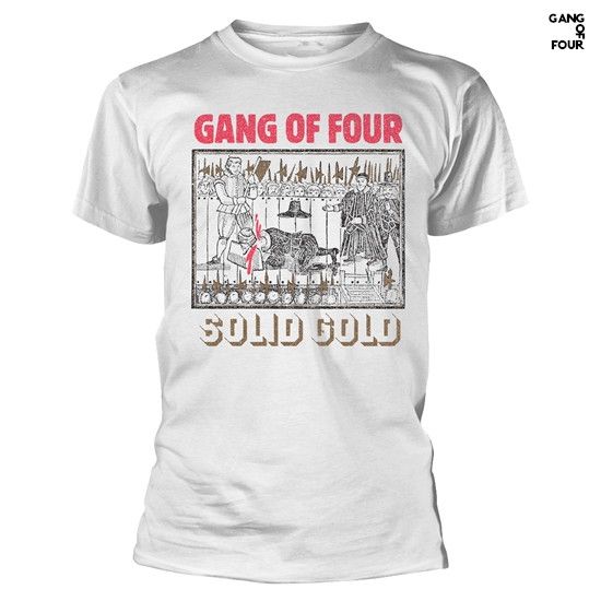 Gang of Four / ����󥰡����֡��ե��� - SOLID GOLD T����� (�ۥ磻��)