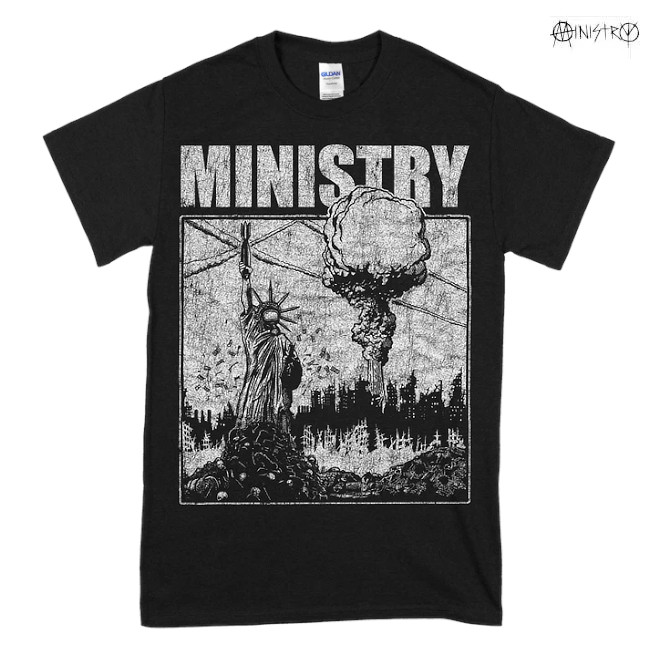 Ministry / �ߥ˥��ȥ꡼ - Statue Of Misery T����� (�֥�å�)
