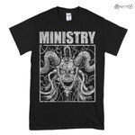 Ministry / �ߥ˥��ȥ꡼ - Machine Skull T����� (�֥�å�)
