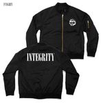 INTEGRITY /インテグリティ - Skull MA-1・ボンバージャケット (ブラック)