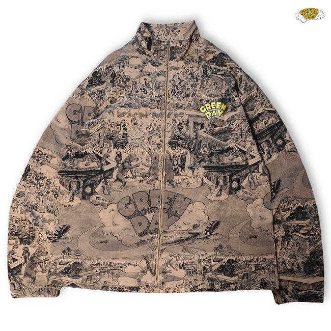 Green Day / ���꡼�󡦥ǥ� - Dookie All Over Print ���åץ��åץ��㥱�å�(�֥饦��)