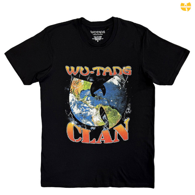 Wu-Tang Clan / ウータン・クラン - World Tシャツ (ブラック) | T