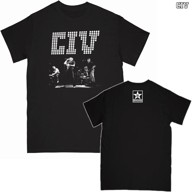 【レア☆ビッグサイズ】CIV Tシャツ CIV / シブ - Elvis Tシャツ (ブラック) | Tシャツ | バンドTシャツ