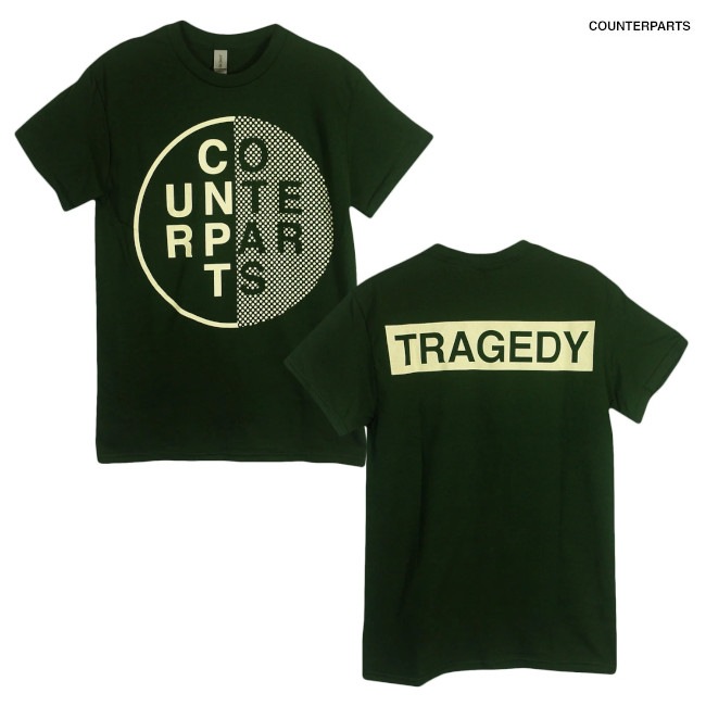 Counterparts / カウンターパーツ - Circle Forest Tシャツ(グリーン 