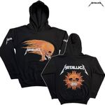 Metallica / �᥿�ꥫ -  Worn Pushead Flaming Skull �ץ륪���С��ѡ����� (�֥�å�)