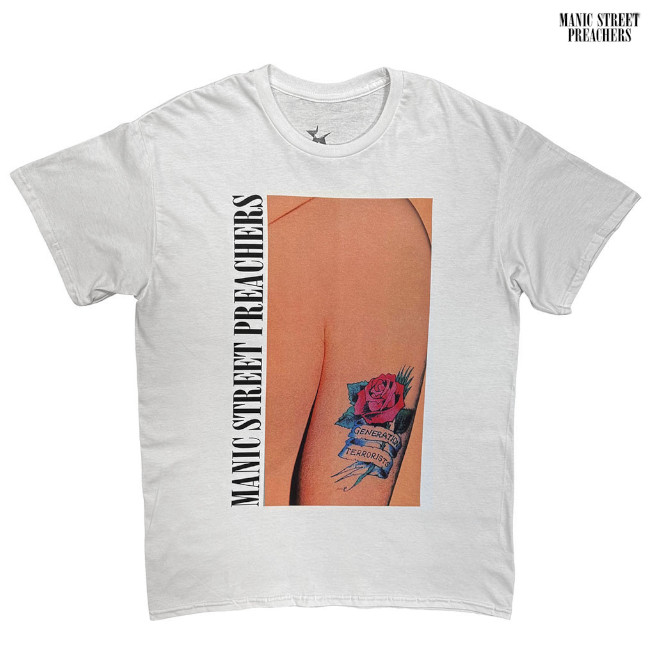 Manic Street Preachers / �ޥ˥å������ȥ꡼�ȡ��ץ꡼���㡼�� - Generation Terrorists T����� (�ۥ磻��)