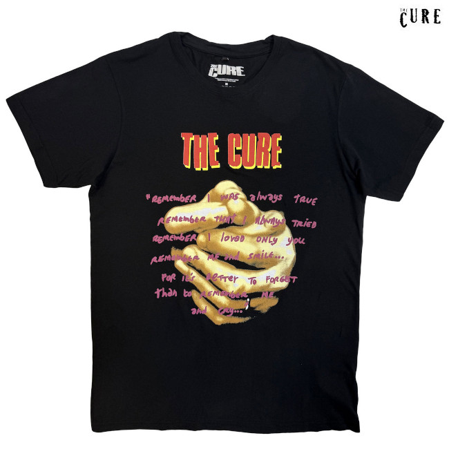 The Cure / ザ・キュアー - Praying Hands Treasure Lyric Tシャツ