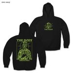 The Body / ザ・ボディー - Glowing プルオーバーパーカー(ブラック)