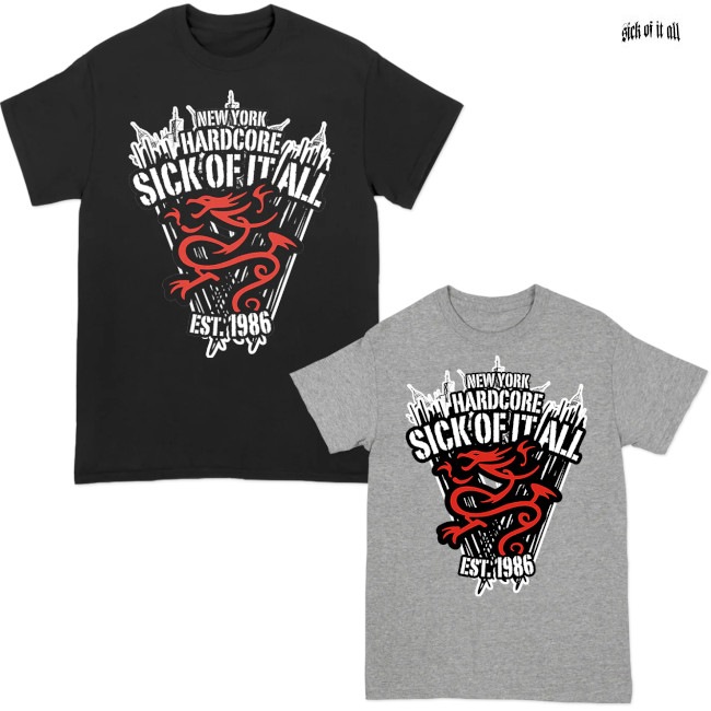 Sick of It All / ���å������֡����åȡ������� SCRATCH OUT SKYLINE T����� (2��Ÿ��)��2���ָ���